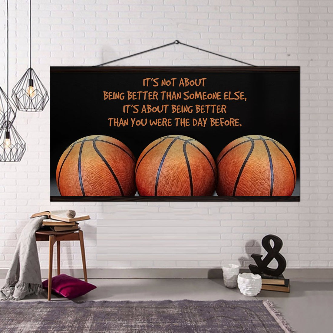 Basketball 2 It is not About Being Better Than Someone Else It is about being better than you were the day before