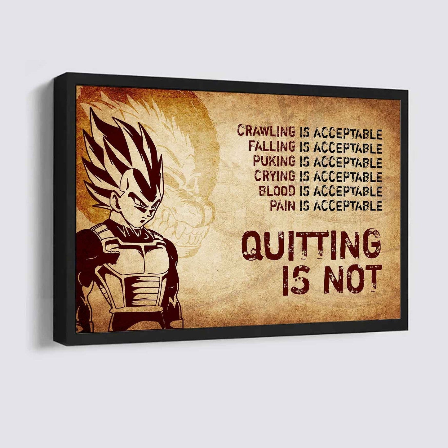 Viking Poster Canvas Quiting Is Not Best Gifts Motivation Quotes