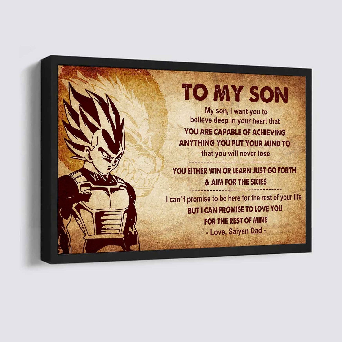 Viking Poster Canvas You Will Never Lose You Either Win Or Learn From Dad To Son