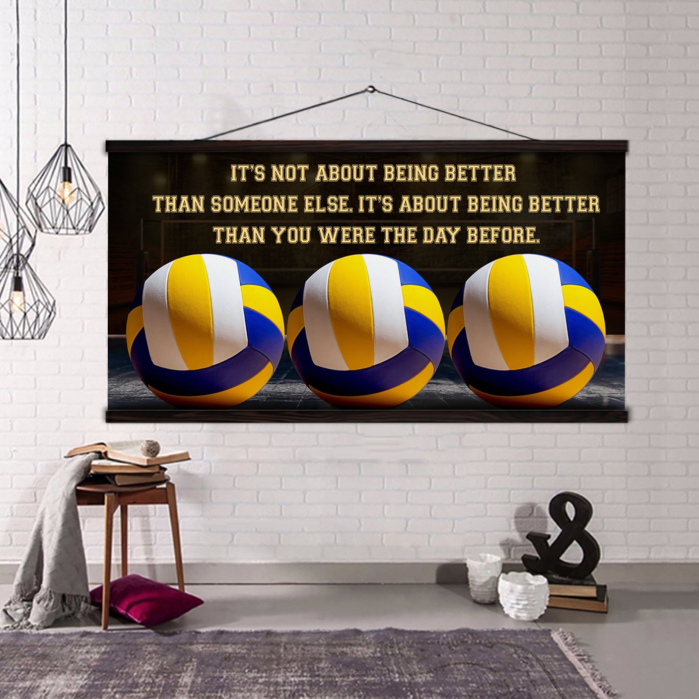 Volleyball 2 It is not About Being Better Than Someone Else It is about being better than you were the day before