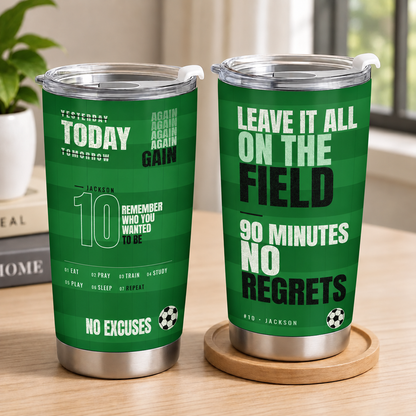 Customizable Sport Tumbler Motivation Quotes Gift For You