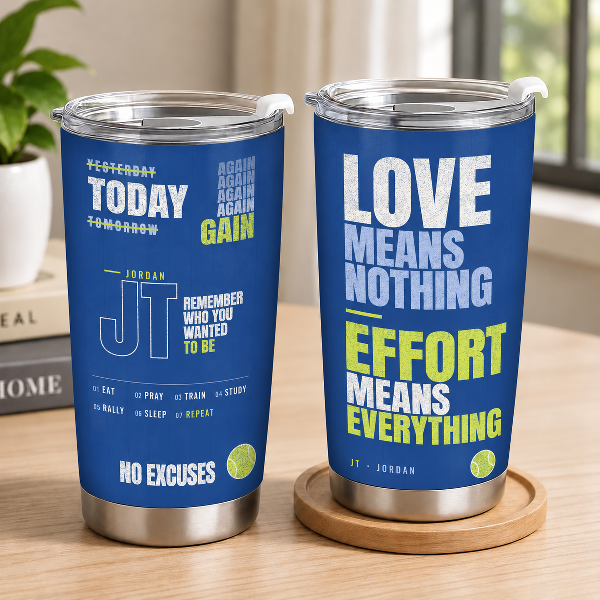 Customizable Sport Tumbler Motivation Quotes Gift For You